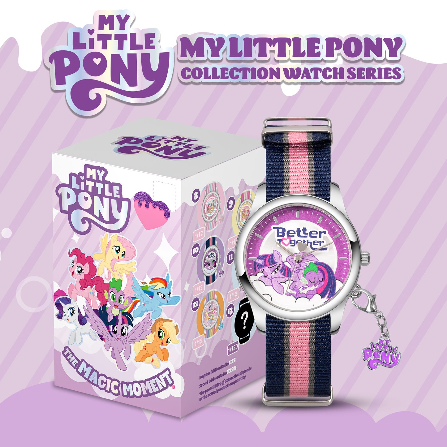 *新貨發售中* My Little Pony 小馬寶莉腕錶盲盒系列