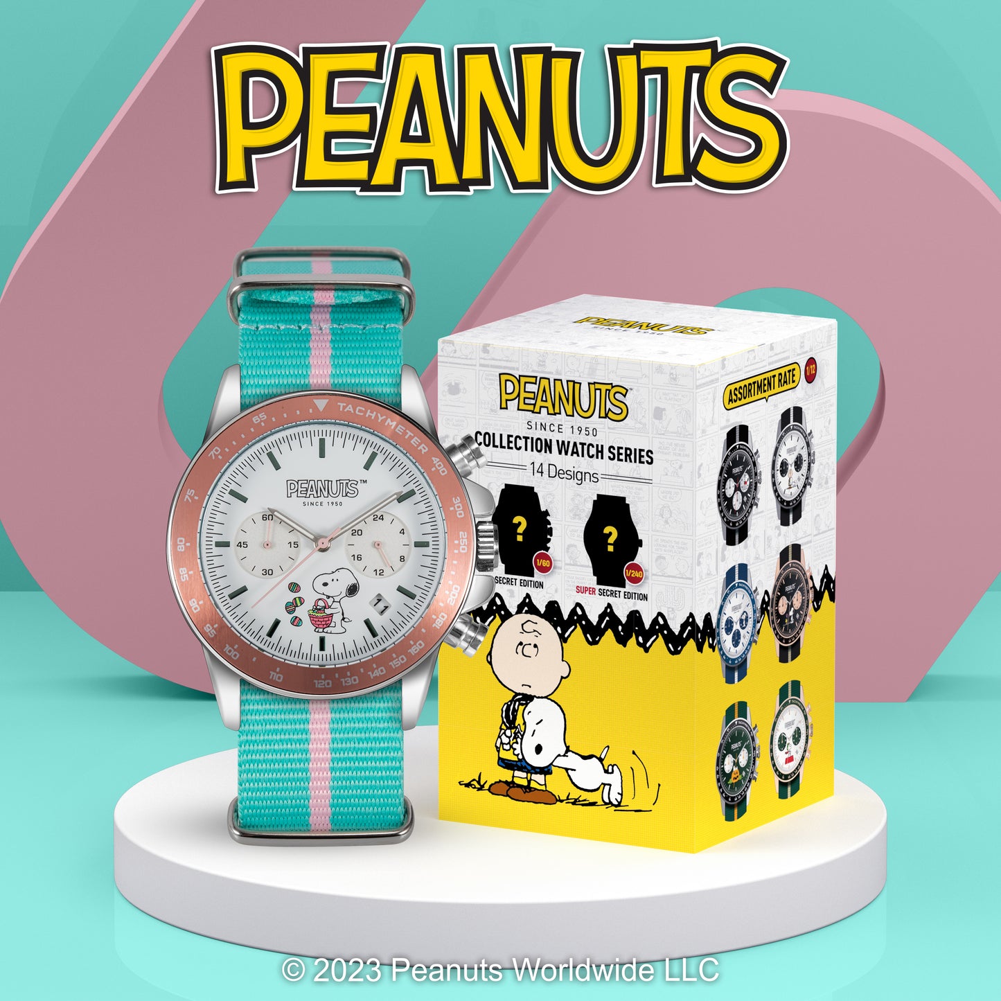 Snoopy 腕錶盲盒系列 Version 2.