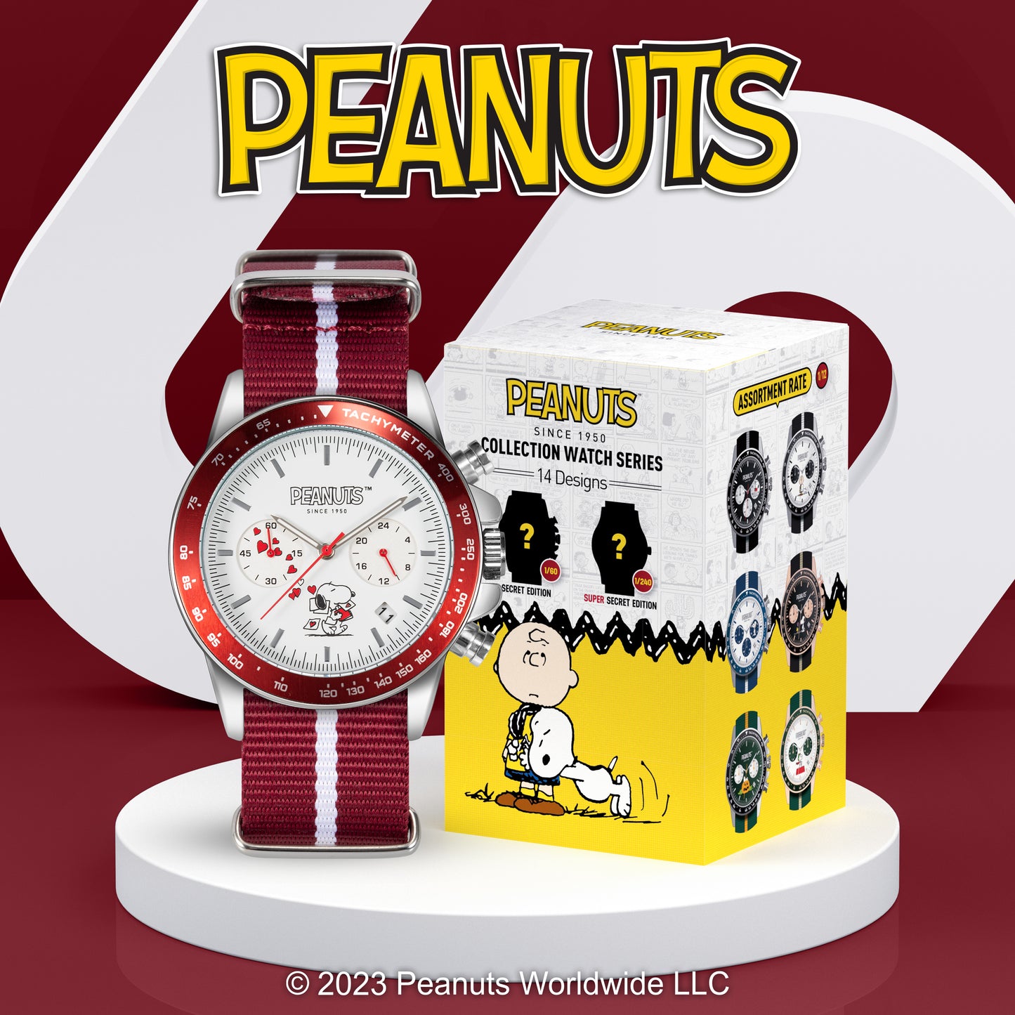 Snoopy 腕錶盲盒系列 Version 2.