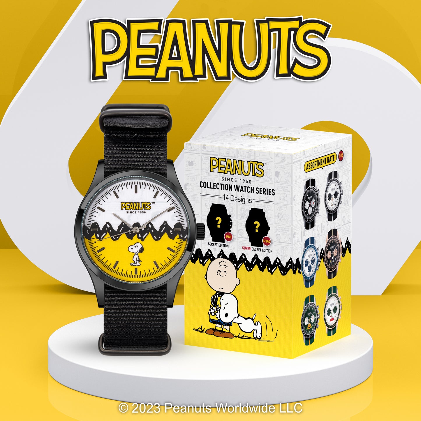 Snoopy 腕錶盲盒系列 Version 2.