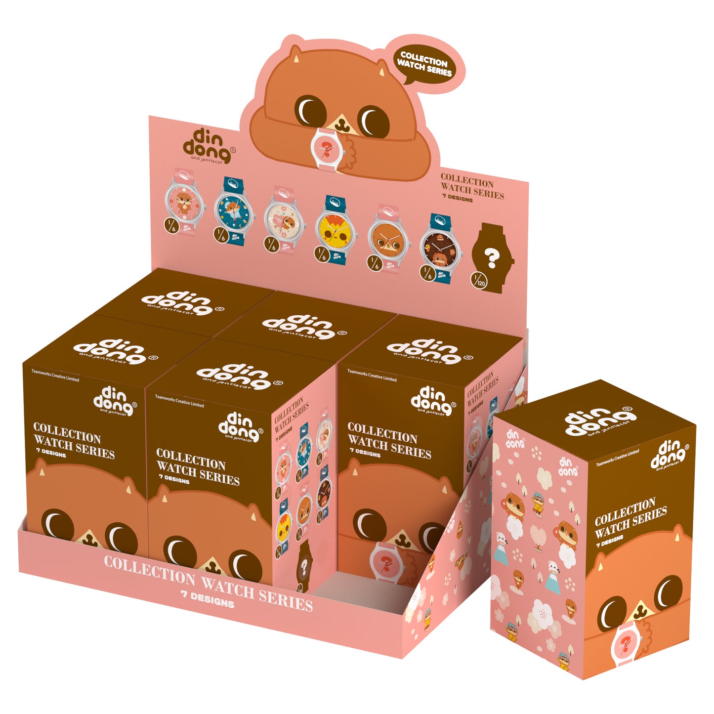 Din-Dong Lite 癲噹腕錶盲盒系列