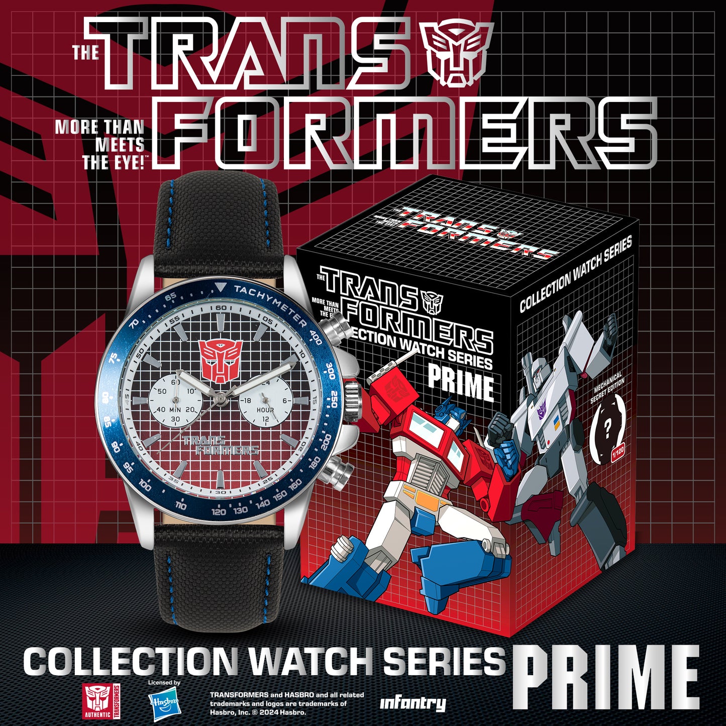 Transformers Prime 變形金剛腕錶盲盒限量系列