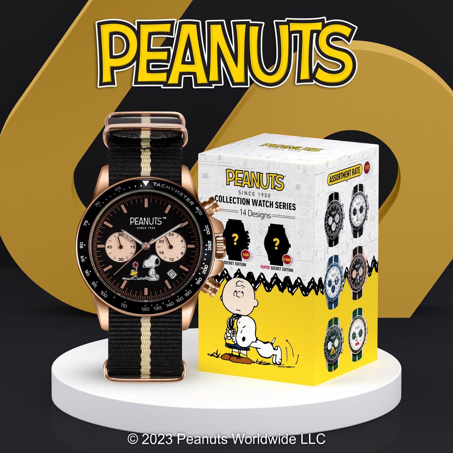 Snoopy 腕錶盲盒系列 Version 2.