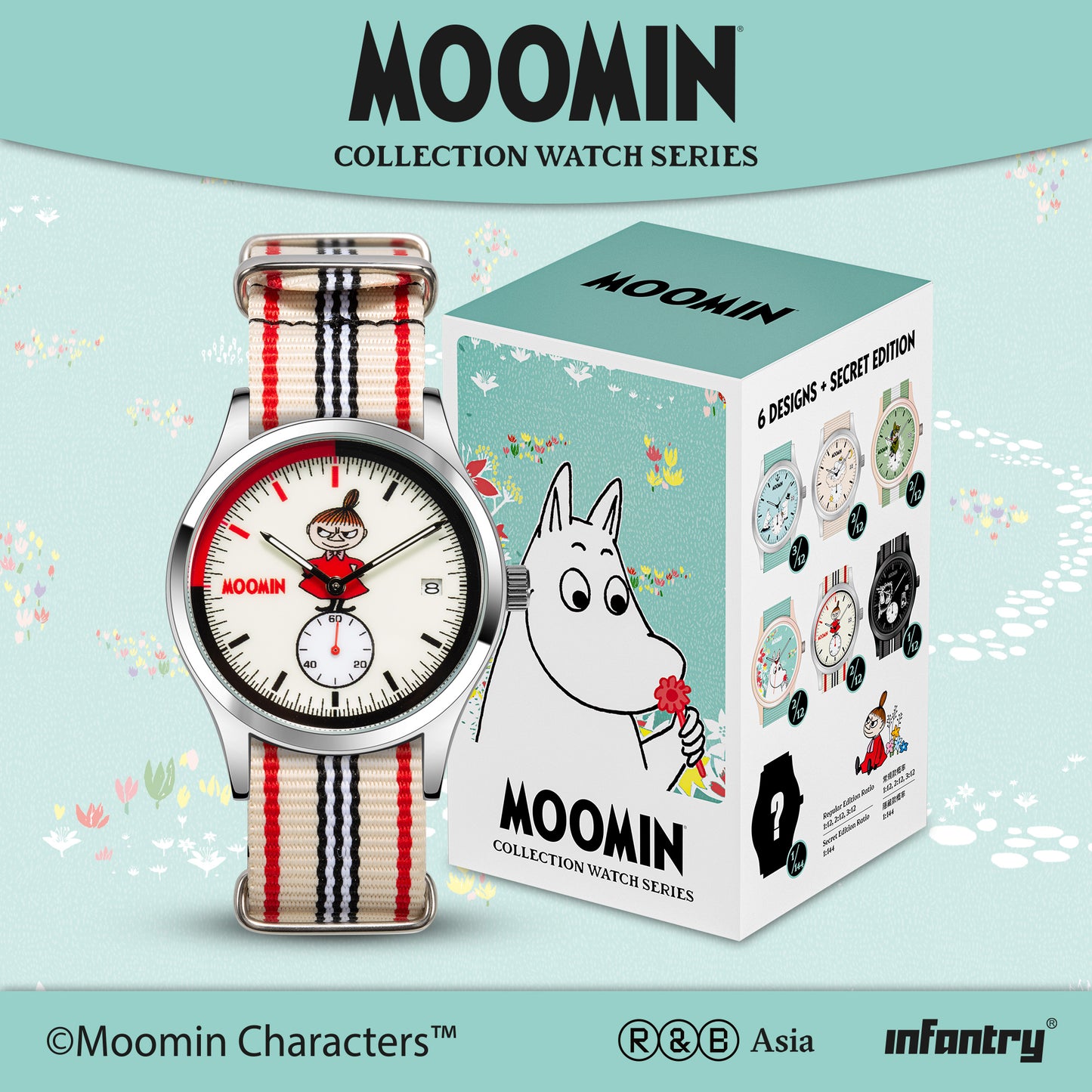 MOOMIN 姆明腕錶盲盒系列