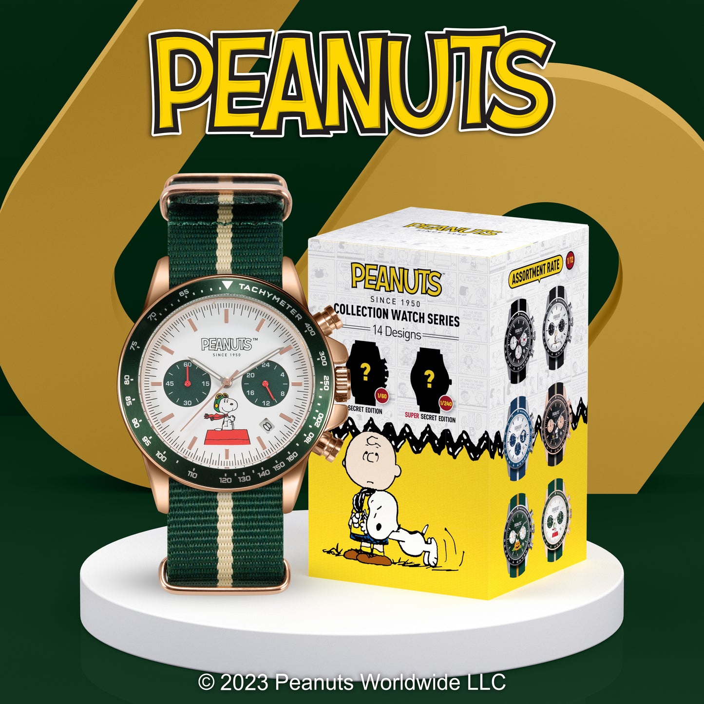 Snoopy 腕錶盲盒系列 Version 2.