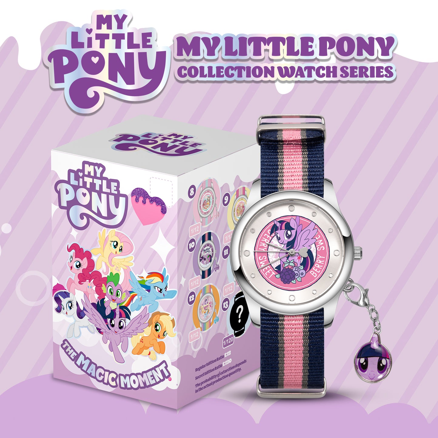 *新貨發售中* My Little Pony 小馬寶莉腕錶盲盒系列