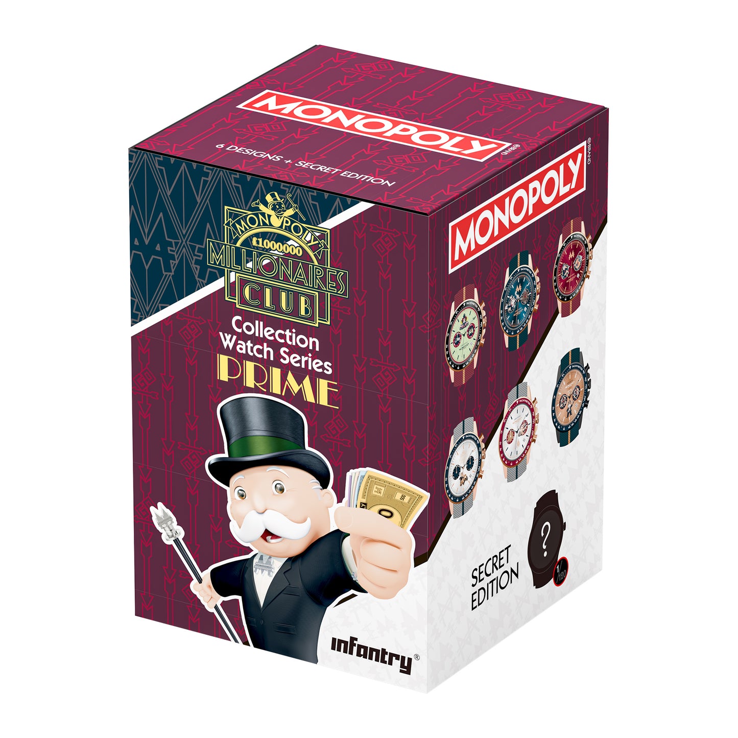 Monopoly Prime 大富翁腕錶盲盒限量系列