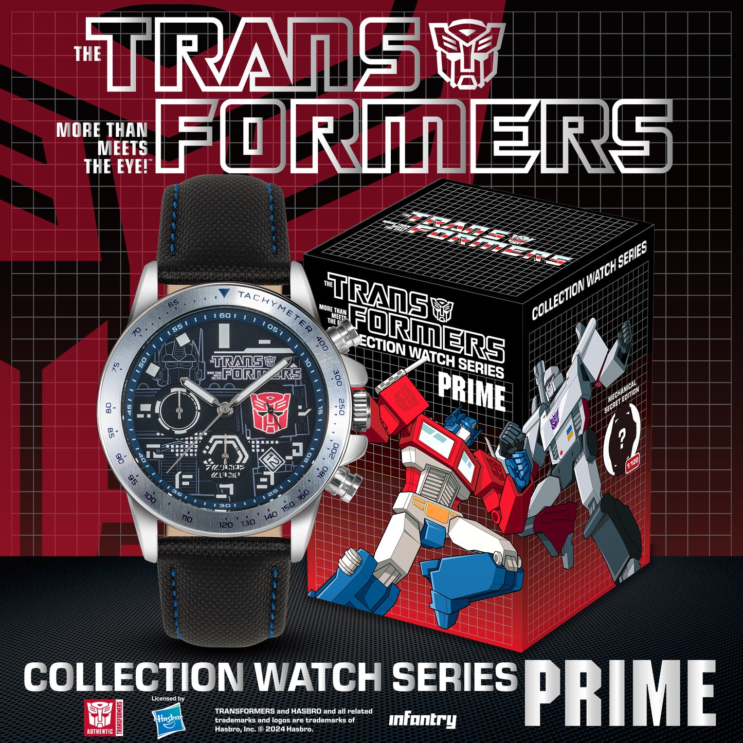 Transformers Prime 變形金剛腕錶盲盒限量系列