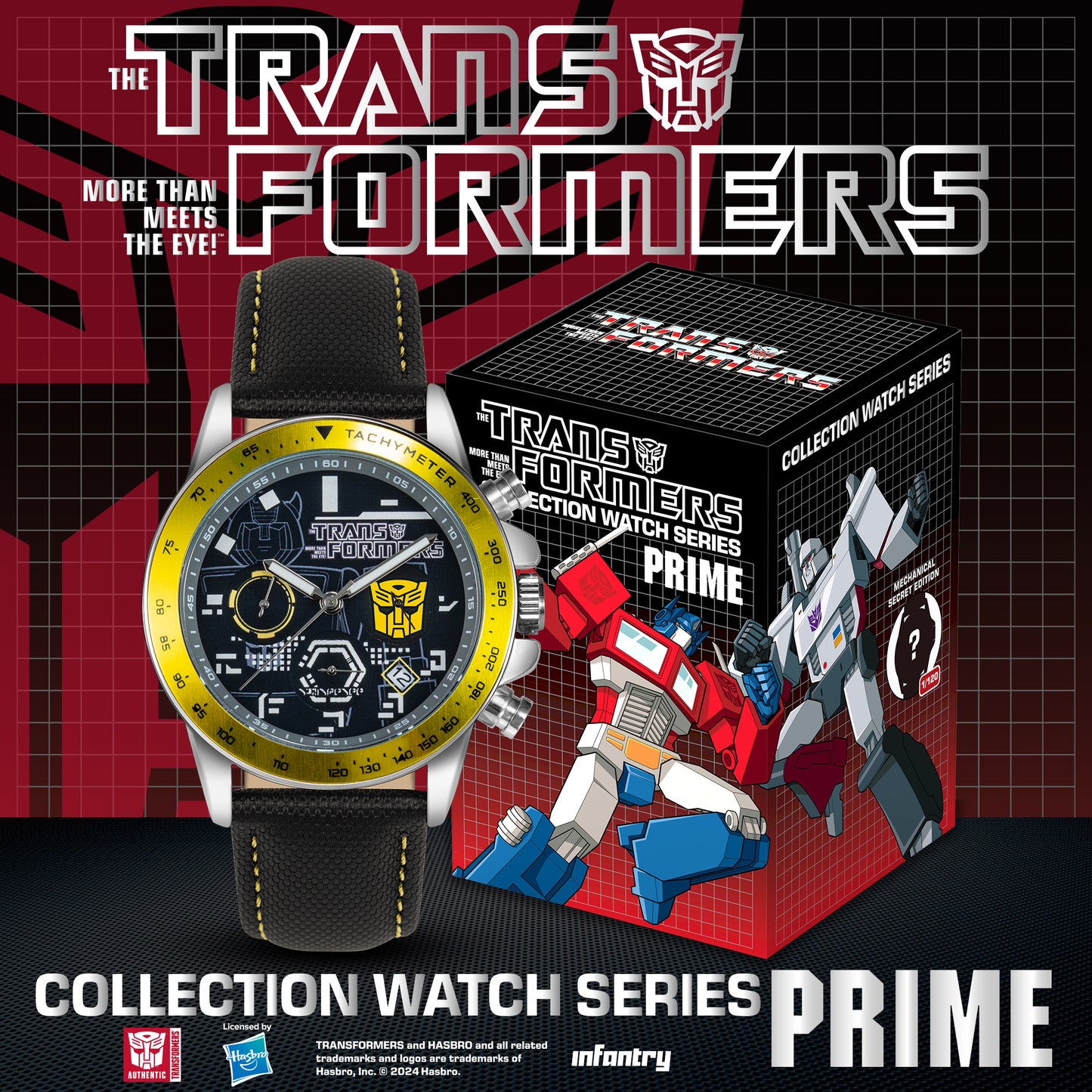 Transformers Prime 變形金剛腕錶盲盒限量系列