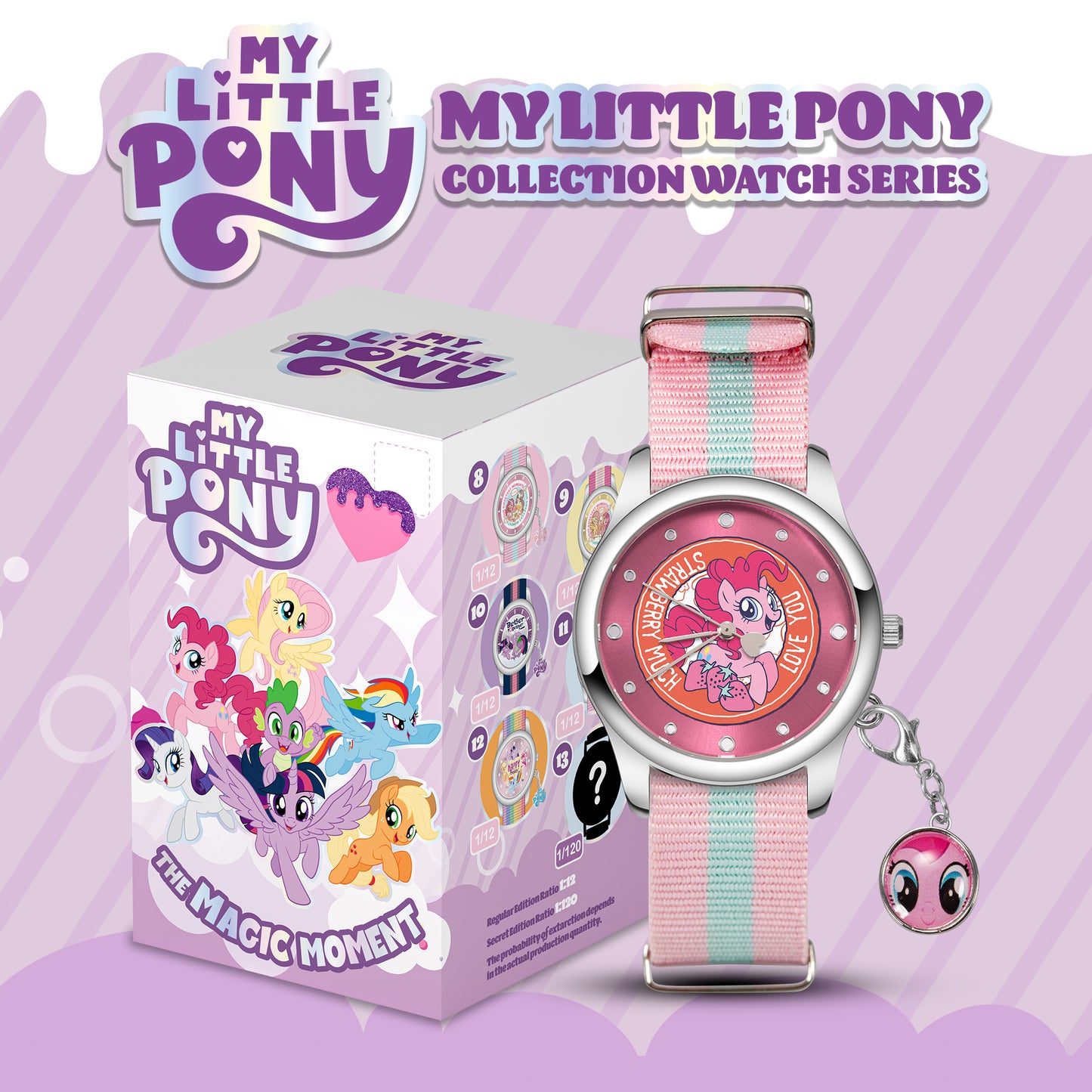 *新貨發售中* My Little Pony 小馬寶莉腕錶盲盒系列
