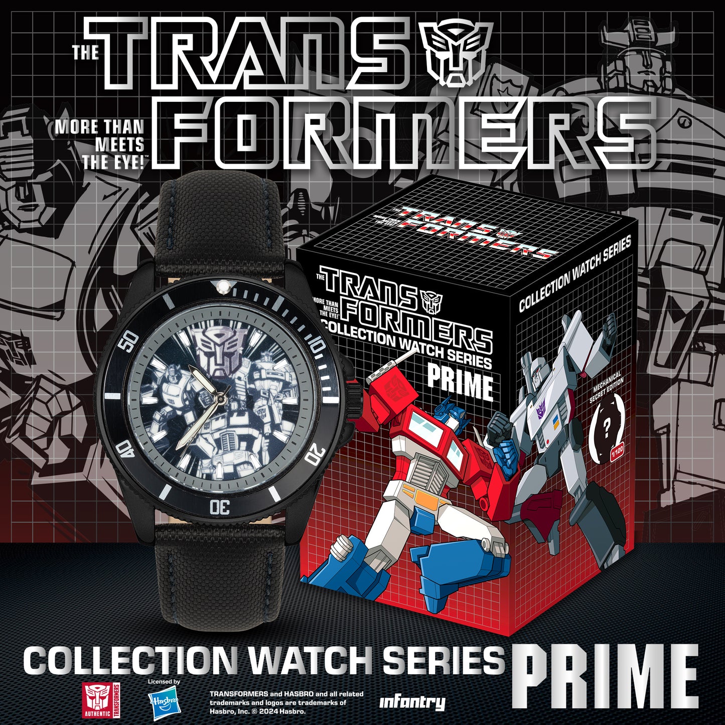 Transformers Prime 變形金剛腕錶盲盒限量系列