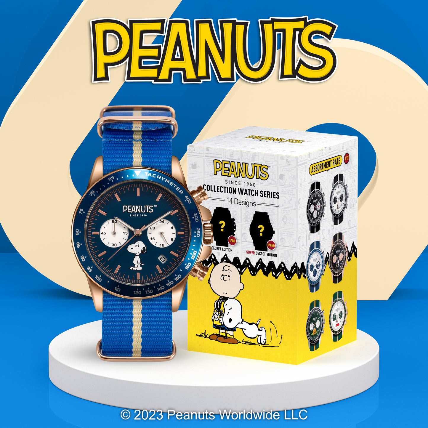 Snoopy 腕錶盲盒系列 Version 2.