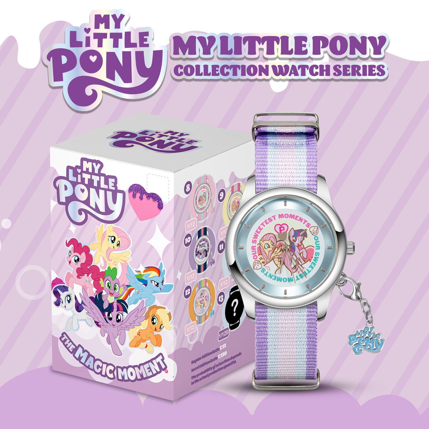 *新貨發售中* My Little Pony 小馬寶莉腕錶盲盒系列