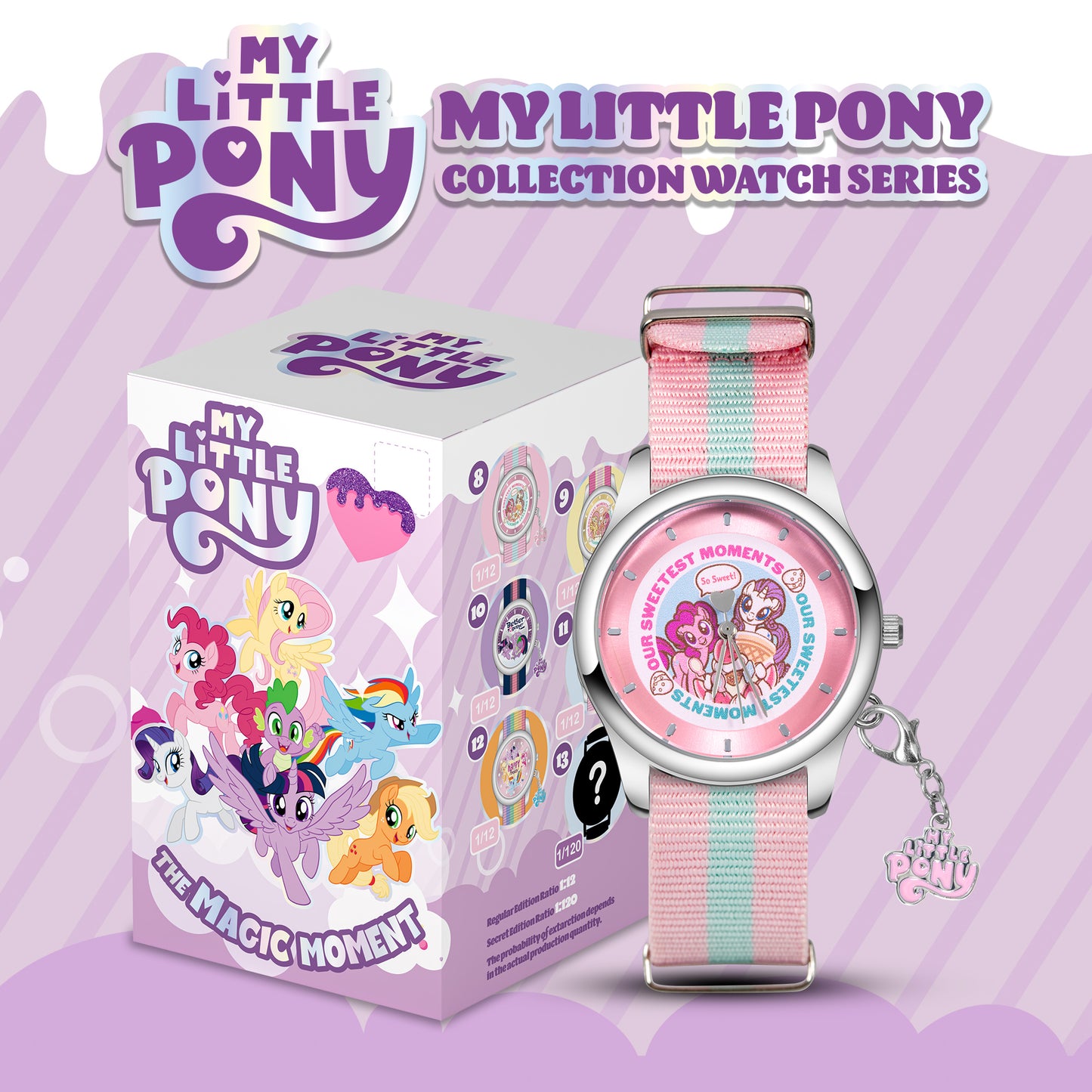 *新貨發售中* My Little Pony 小馬寶莉腕錶盲盒系列