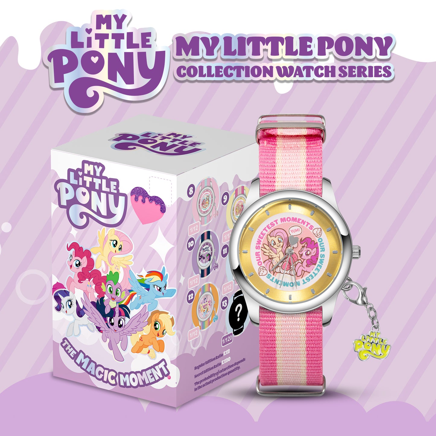 *新貨發售中* My Little Pony 小馬寶莉腕錶盲盒系列