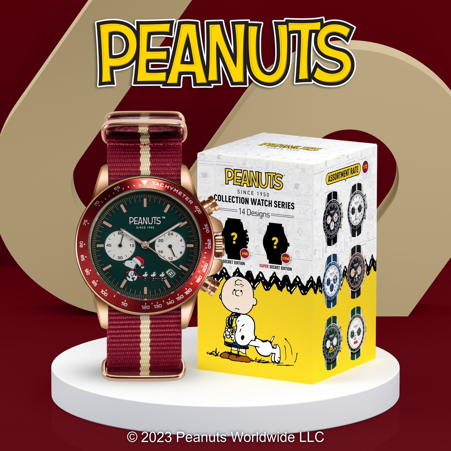 Snoopy 腕錶盲盒系列 Version 2.