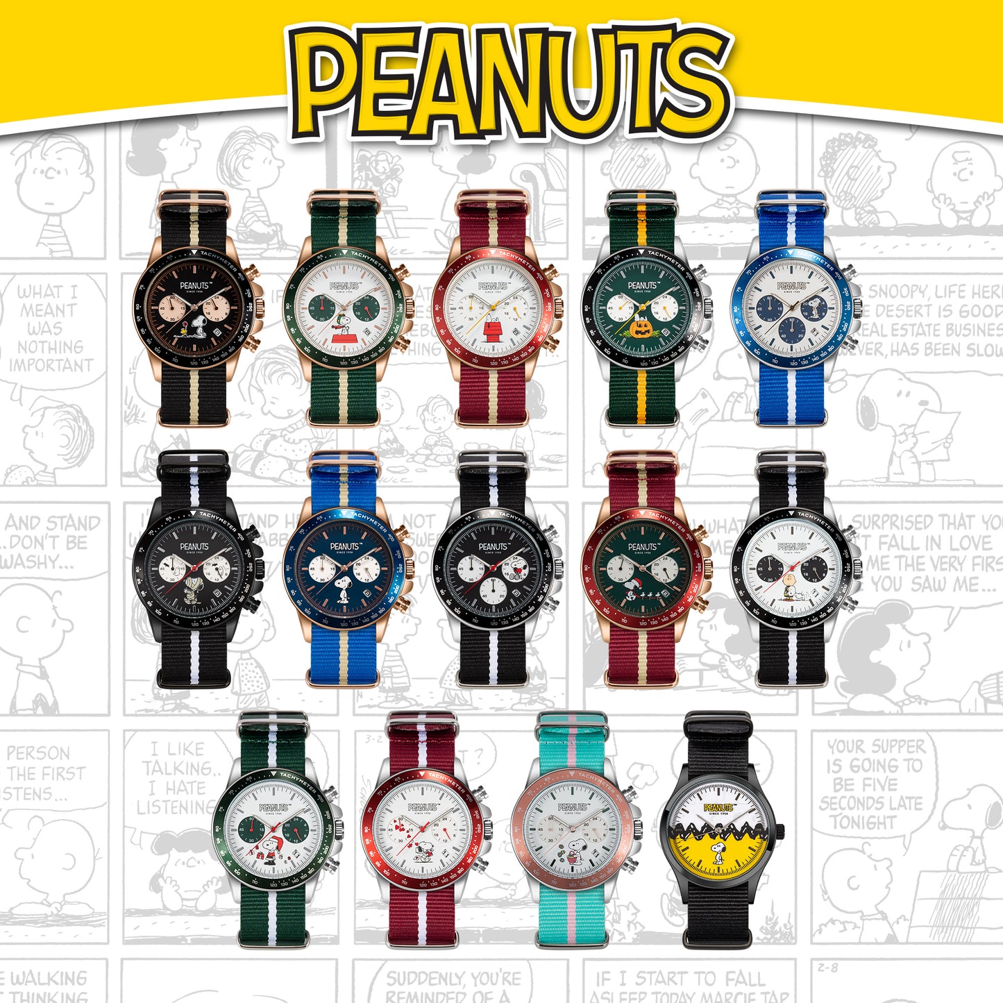 Snoopy 腕錶盲盒系列 Version 2.