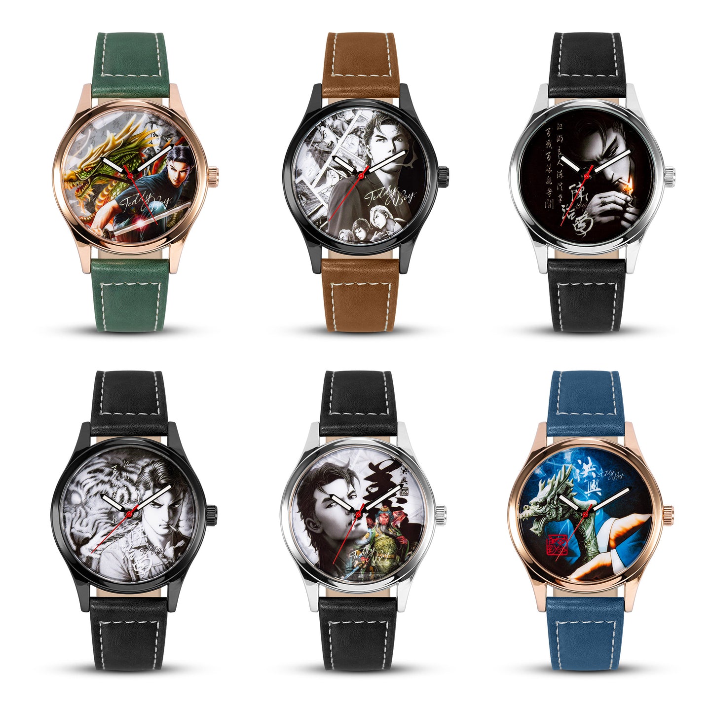 Young and Dangerous 古惑仔三十週年腕錶盲盒系列