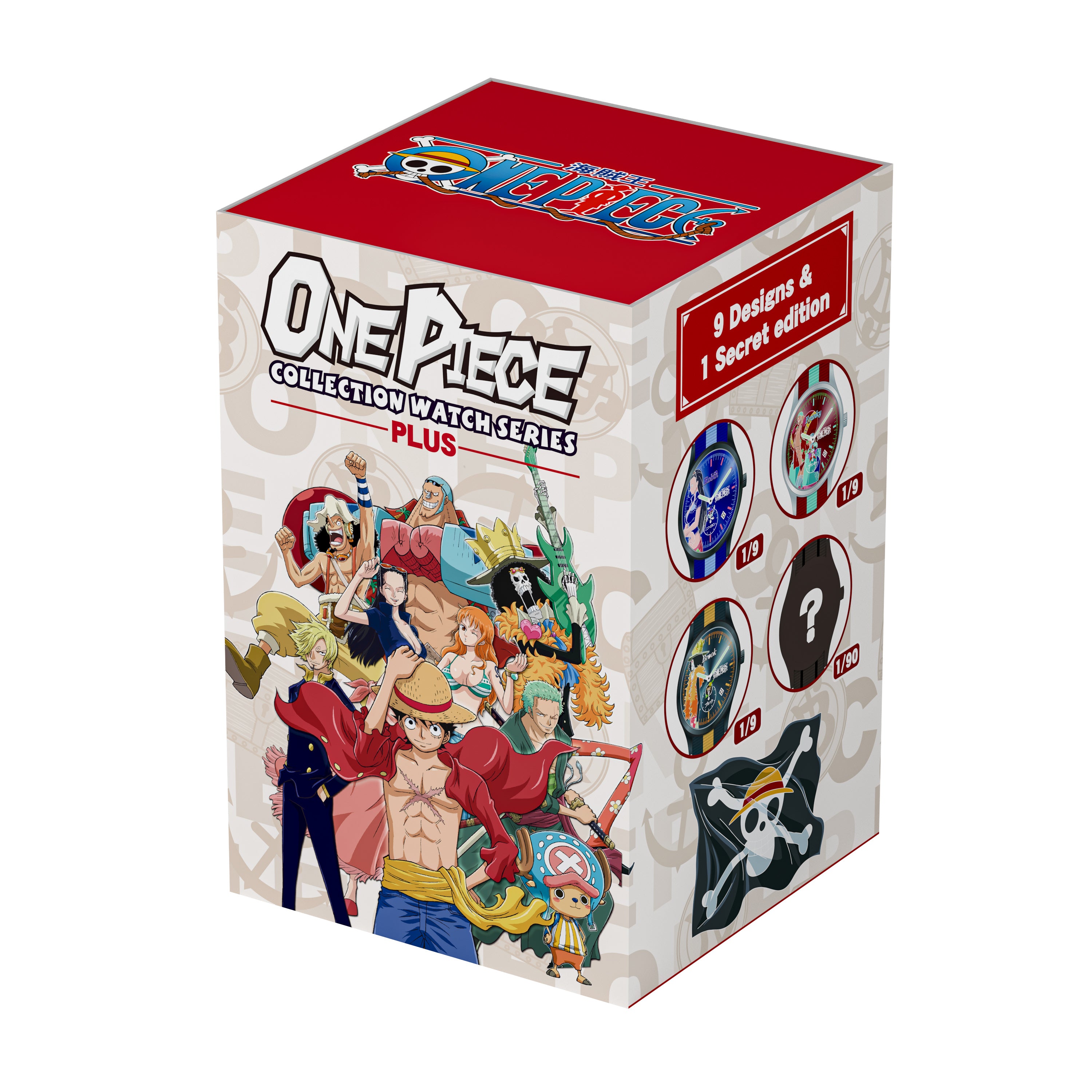 新貨發售中* One Piece Plus 海賊王腕錶盲盒系列– Kigomi - Kigomi