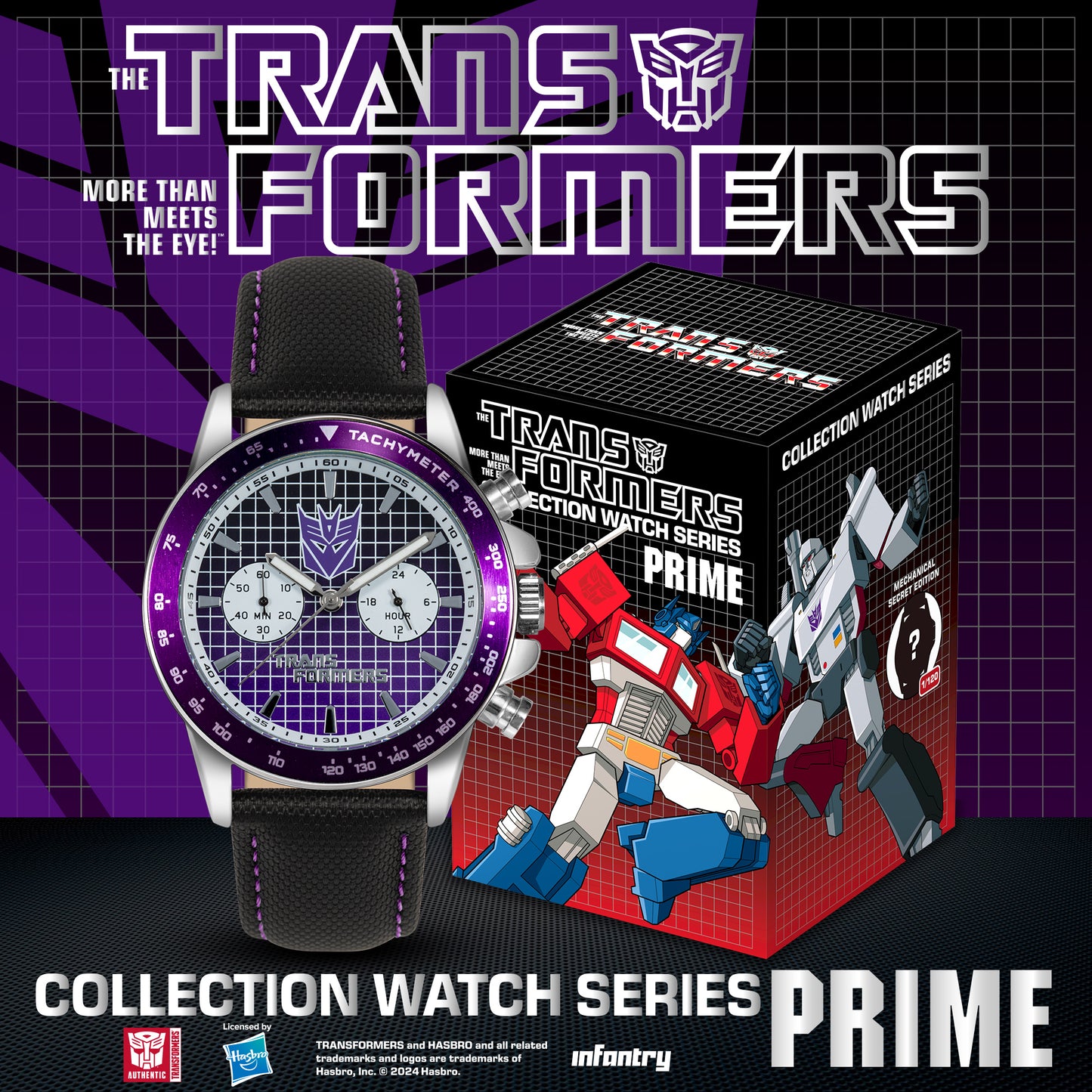 *現貨發售中* Transformers Prime 變形金剛腕錶盲盒限量系列