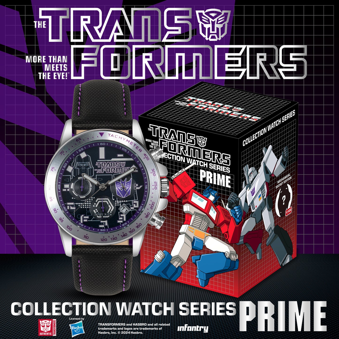 *現貨發售中* Transformers Prime 變形金剛腕錶盲盒限量系列