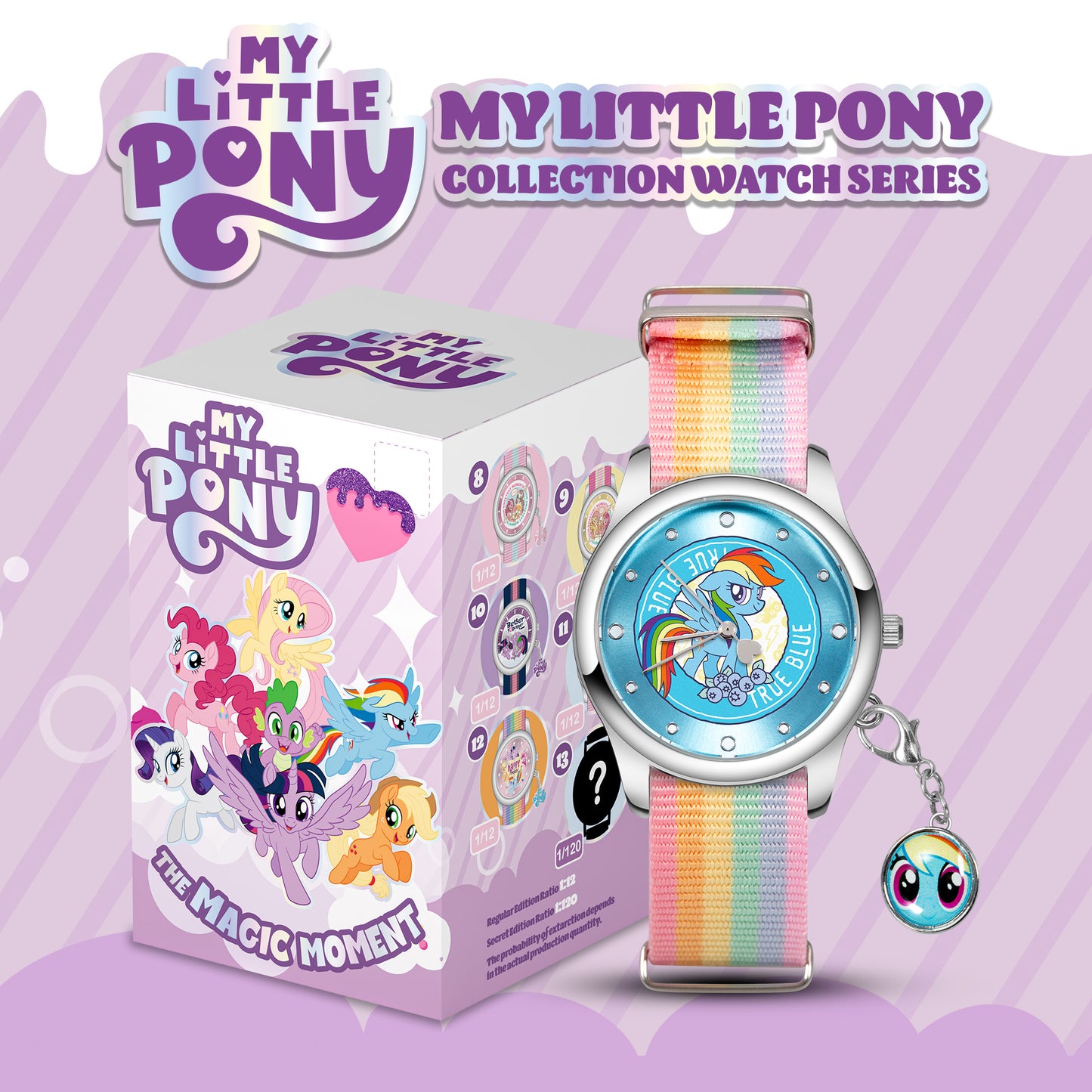 *新貨發售中* My Little Pony 小馬寶莉腕錶盲盒系列
