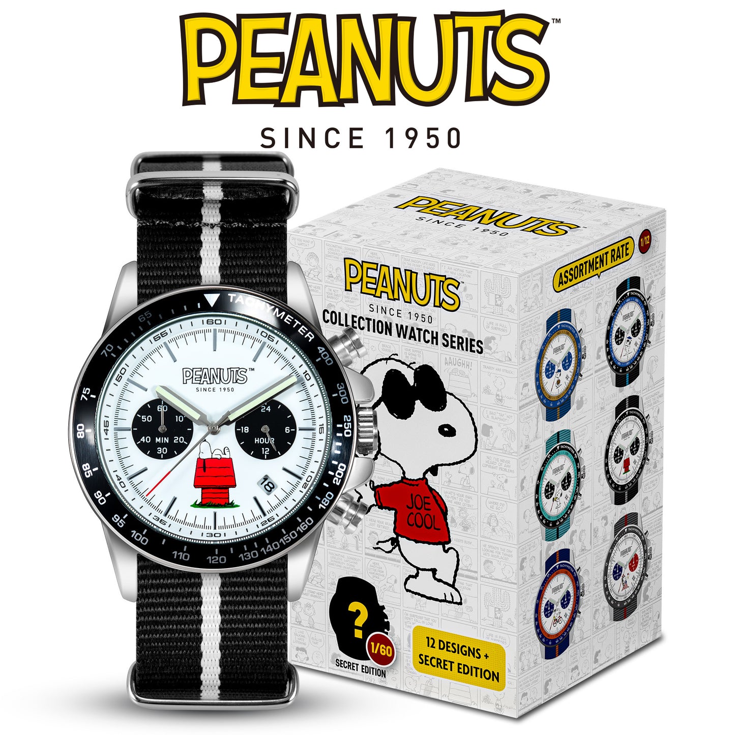 Snoopy 史努比腕錶盲盒系列 Version 3.