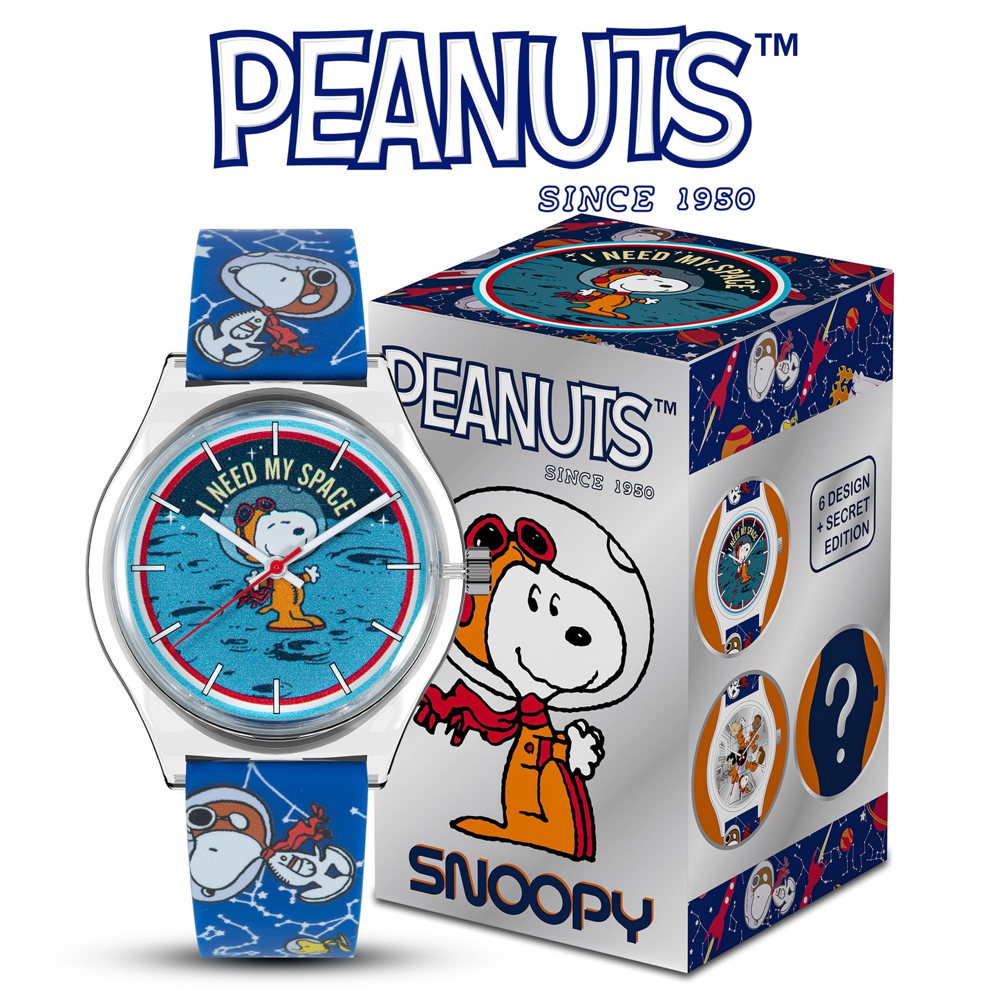 Snoopy Space 史努比太空腕錶盲盒系列