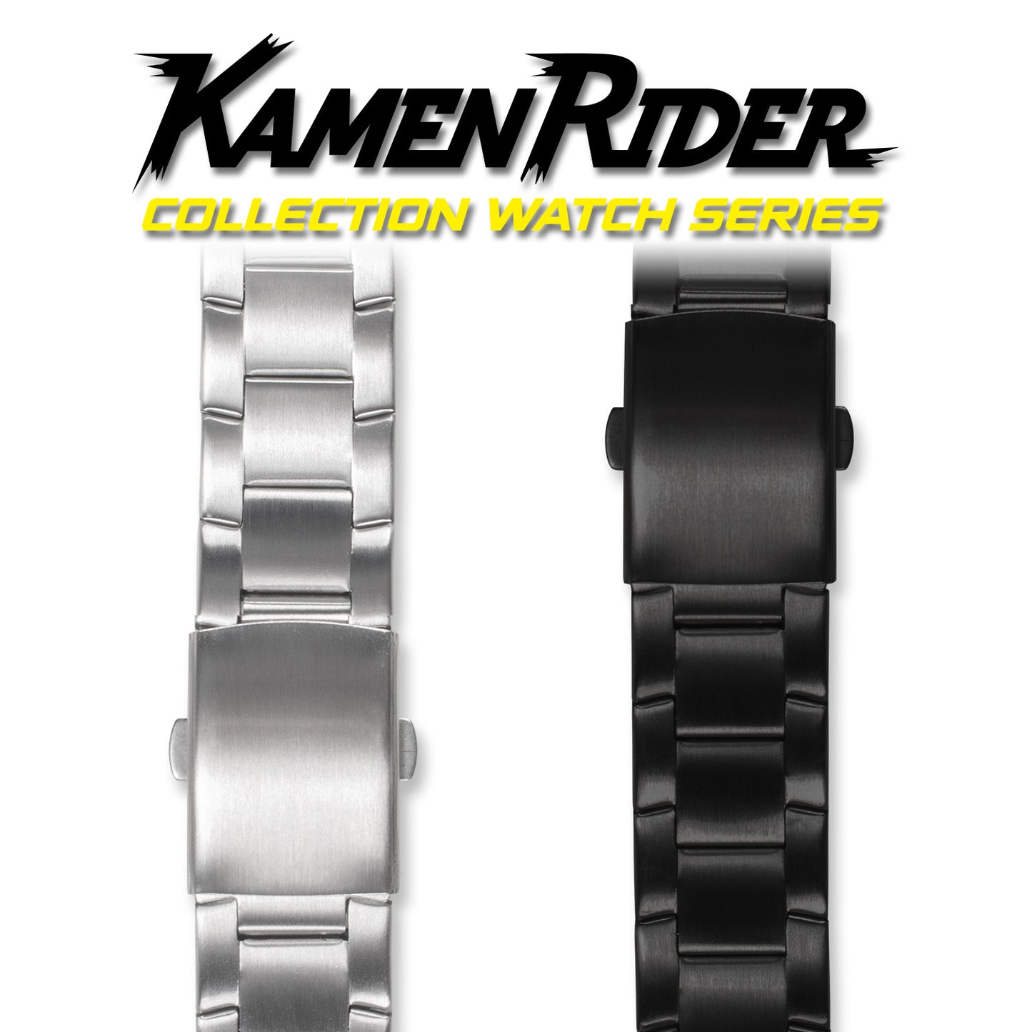 *新貨發售中* Kamen Rider 假面騎士腕錶不鏽鋼錶帶版 —— 系列專屬鋼帶升級款